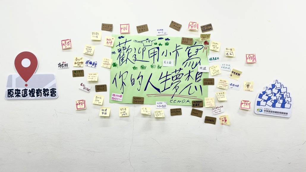 「迷你夢想便利貼區」